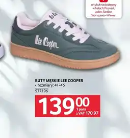 Selgros Buty męskie Lee Cooper oferta