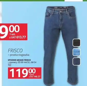 Selgros Spodnie męskie Frisco oferta