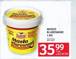 Selgros Masło klarowane Sobik oferta