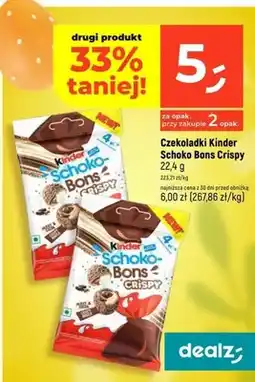 Dealz Czekoladki Schoko Bons Crispy oferta