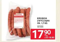 Selgros Kiełbasa Zwyczajna oferta