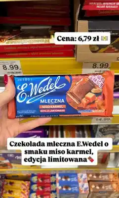Dino Czekolada mleczna o smaku miso karmel, edycja limitowana oferta
