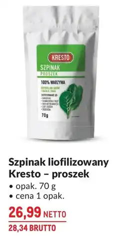 Makro Szpinak Kresto oferta