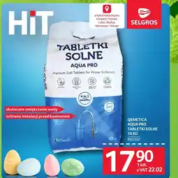 Selgros Tabletki do zmiękczania wody Aqua oferta