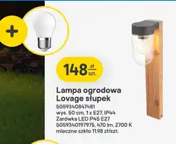 Castorama Lampa ogrodowa Lovage słupek oferta