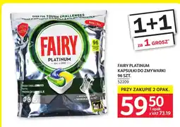 Selgros Kapsułki do zmywarki Fairy oferta