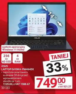 Selgros Laptop ASUS oferta