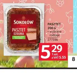 Selgros Pasztet Sokołów oferta