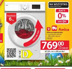 Selgros Pralka Amica oferta