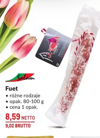 Makro Fuet Salam oferta