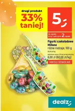 Dealz Figurki czekoladowe różne rodzaje oferta