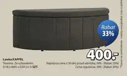JYSK Ławka ze schowkiem Kappel oferta