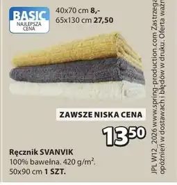 JYSK Ręcznik GM oferta
