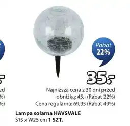 JYSK Lampa solarna oferta