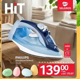 Selgros Żelazko Philips oferta