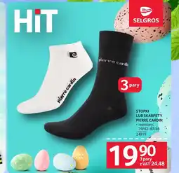 Selgros Stopki Pierre Cardin oferta