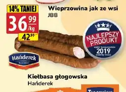 API MARKET Hańderek Kiełbasa głogowska oferta