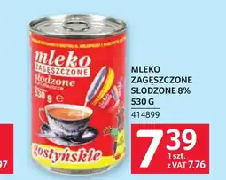 Selgros Mleko zagęszczone SM Gostyń oferta