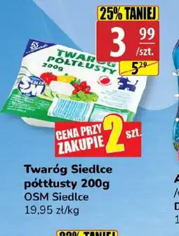 API MARKET Twaróg Siedlce półtłusty oferta