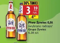 API MARKET Piwo Zywiec oferta