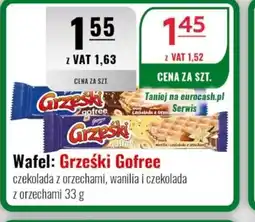 Eurocash Wafel Grześki Gofree oferta