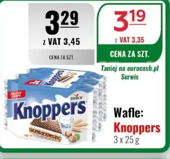 Eurocash Wafle Knoppers oferta