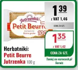 Eurocash Herbatniki Petit Beurre Jutrzenka oferta