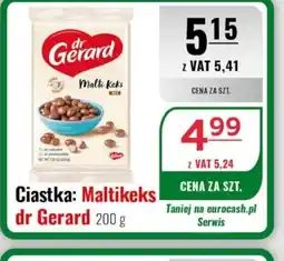 Eurocash Ciastka Maltikeks Dr Gerard oferta