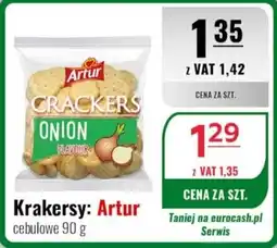 Eurocash Krakersy Artur cebulowe oferta