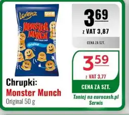 Eurocash Chrupki Lorenz Monster Munch oferta