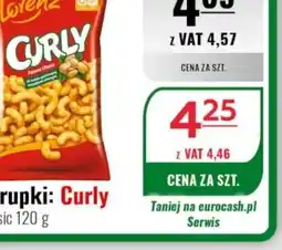 Eurocash Lorenz Chrupki Curly oferta