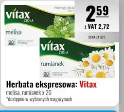 Eurocash Herbata ekspresowa Vitax oferta