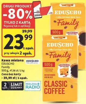 Intermarche Kawa mielona EDUSCHO Family oferta