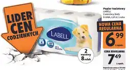 Intermarche Papier toaletowy LABELL 2 warstwy, biały 8 rolek oferta