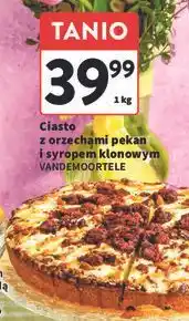 Intermarche Ciasto z orzechami pekan i syropem klonowym VANDEMOORTELE oferta