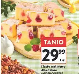 Intermarche Ciasto malinowo-kokosowe VANDEMOORTELE oferta
