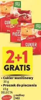 Intermarche Cukier wanilinowy / Proszek do pieczenia DELECTA oferta