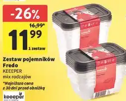 Intermarche Zestaw pojemników Fredo KEEPER oferta