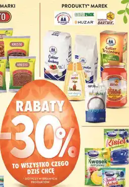 Intermarche Produkty marek DIAMANT, GOLD PACK, HUZAR, SĄDECKI BARTNIK oferta