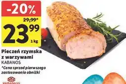 Intermarche Pieczeń rzymska z warzywami KABANOS oferta