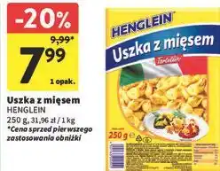 Intermarche Uszka z mięsem HENGLEIN oferta