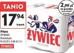 Intermarche Piwo ŻYWIEC Premium oferta