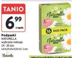 Intermarche Podpaski NATURELLA oferta