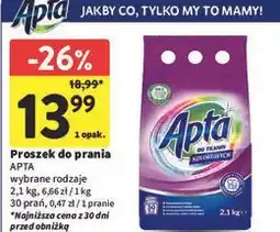 Intermarche Proszek do prania APTA oferta