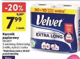 Intermarche Ręcznik papierowy VELVET oferta