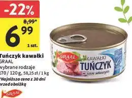 Intermarche Tuńczyk kawałki GRAAL oferta