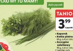 Intermarche Koperek / Natka pietruszki / Szczypior sałatkowy oferta