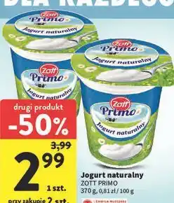 Intermarche Jogurt naturalny ZOTT PRIMO oferta