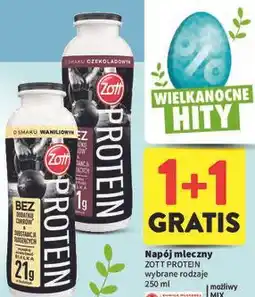 Intermarche Nap3j mleczny ZOTT PROTEIN oferta