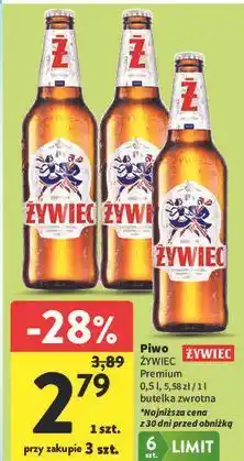 Intermarche Piwo ŻYWIEC Premium oferta